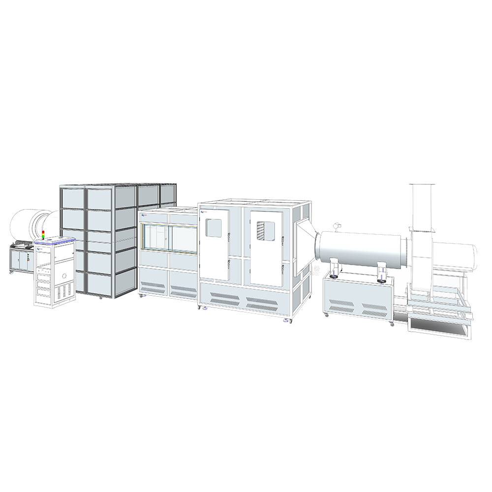 As4740 Ventilation And Rain Resistance Testing Machine for Building Louvers