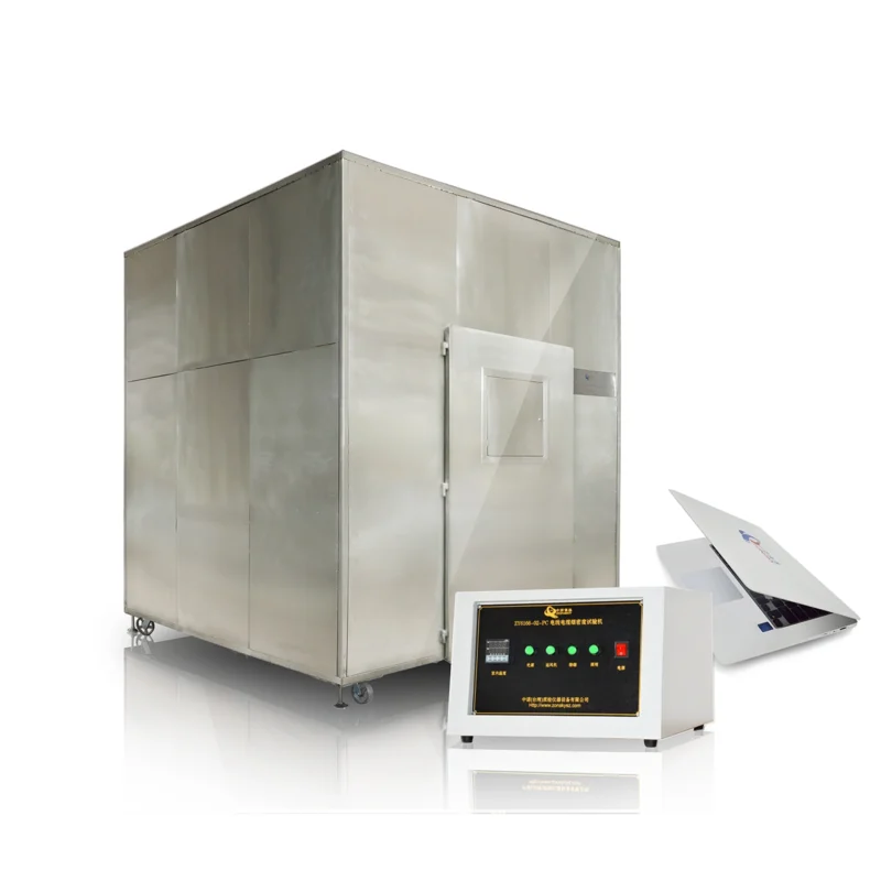 3 Meter Cube Smoke Density Tester measures smoke production from burning materials in a controlled environment, Compliance：lEC 61034/BS 6853; BS 6724;