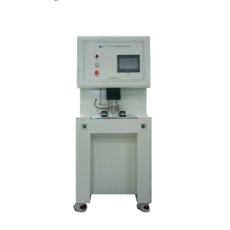 Cable Flattening Tester assesses the mechanical strength and deformation resistance of cables under pressure, ComplianceIEC 60702-1:2002