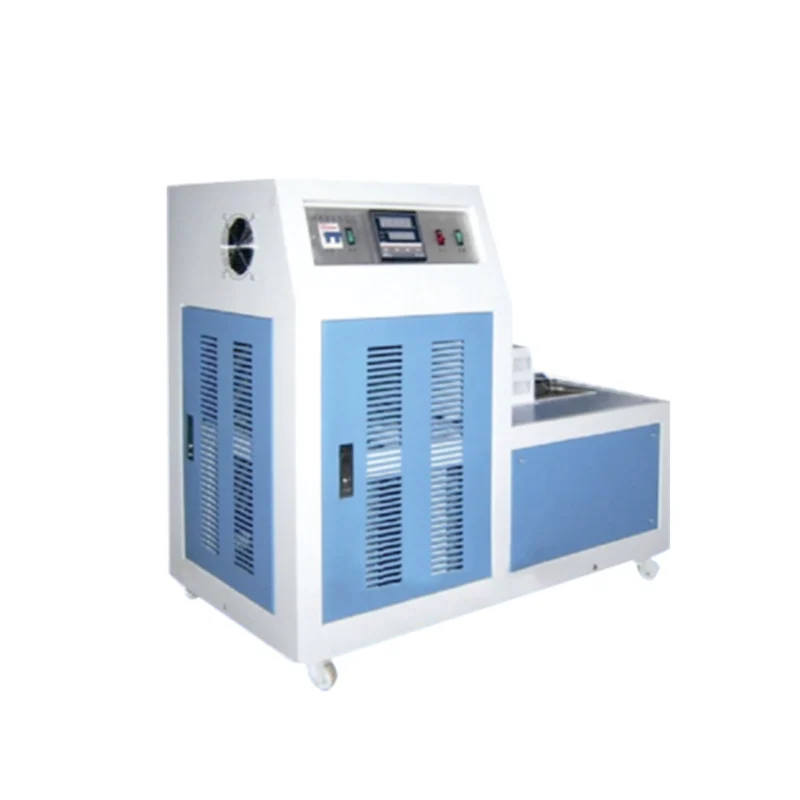 Low-Temperature Impact Tester evaluates material toughness and resistance to impact at low temperatures, Compliance: ISO 812/ASTM D2137/DIN 53546