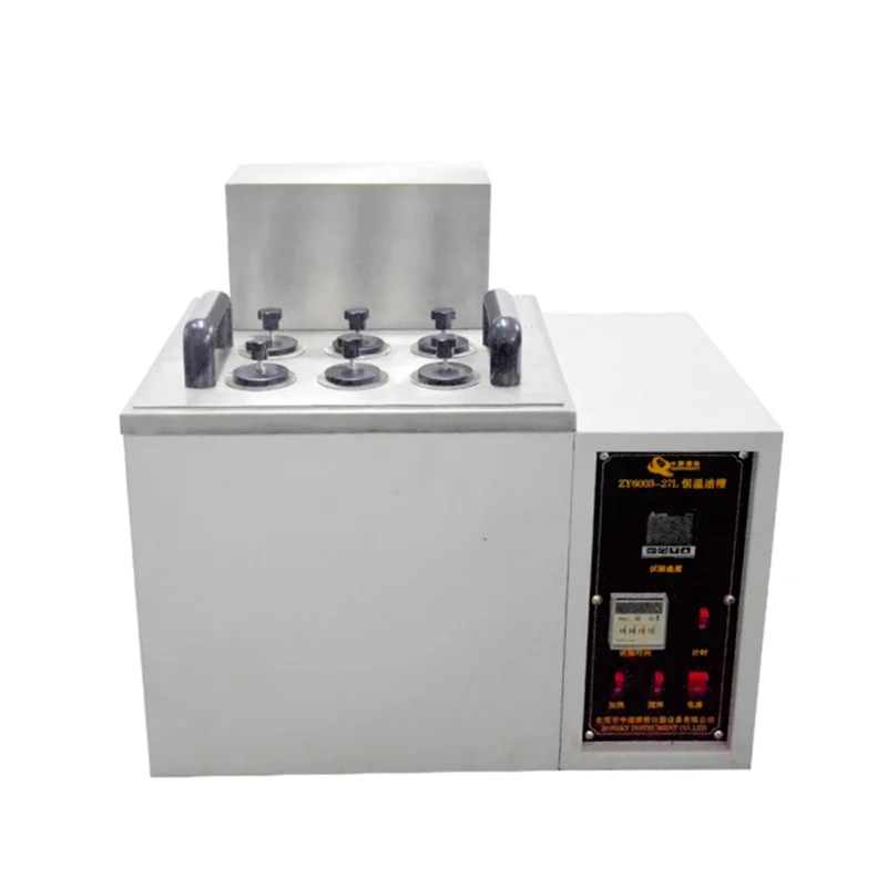 The Rubber Oil Resistance Testing Machine evaluates rubber materials' resistance to oil exposure, Compliance：IEC 60332 / UL 1581 /